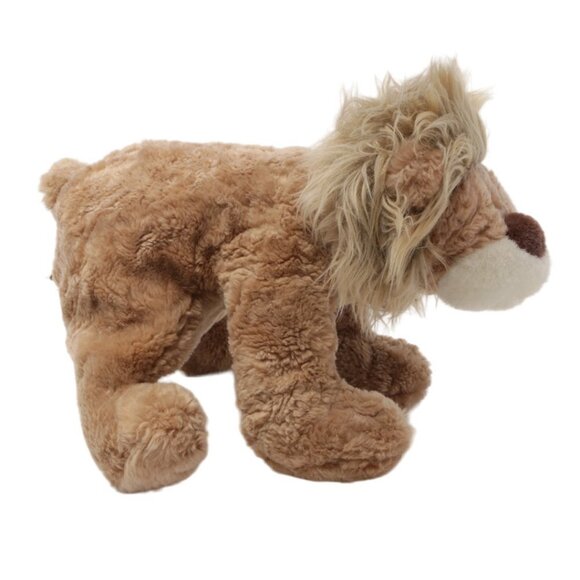 Vintage GUND Shaggy Mane Lion Plush Stuffed Animal Toy Brown 64U1458 - Picture 3 of 11